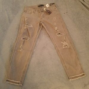 NWT  Hollister Boyfriend ultra low rise jeans